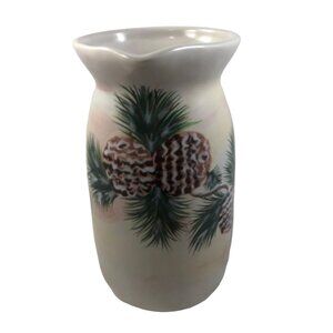 Vintage Pinecone Design Pitcher